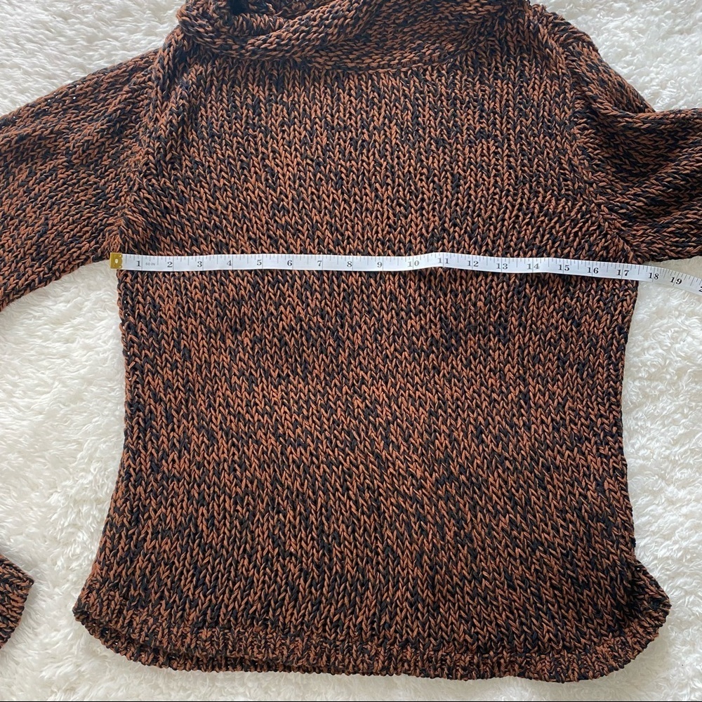 Eileen Fisher Marled Organic Cotton Blend Sweater - Picture 7 of 9